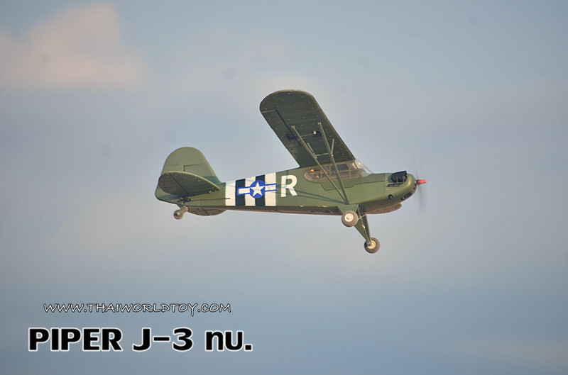 Piper J-3 ARMY 680MM. 6Gyro