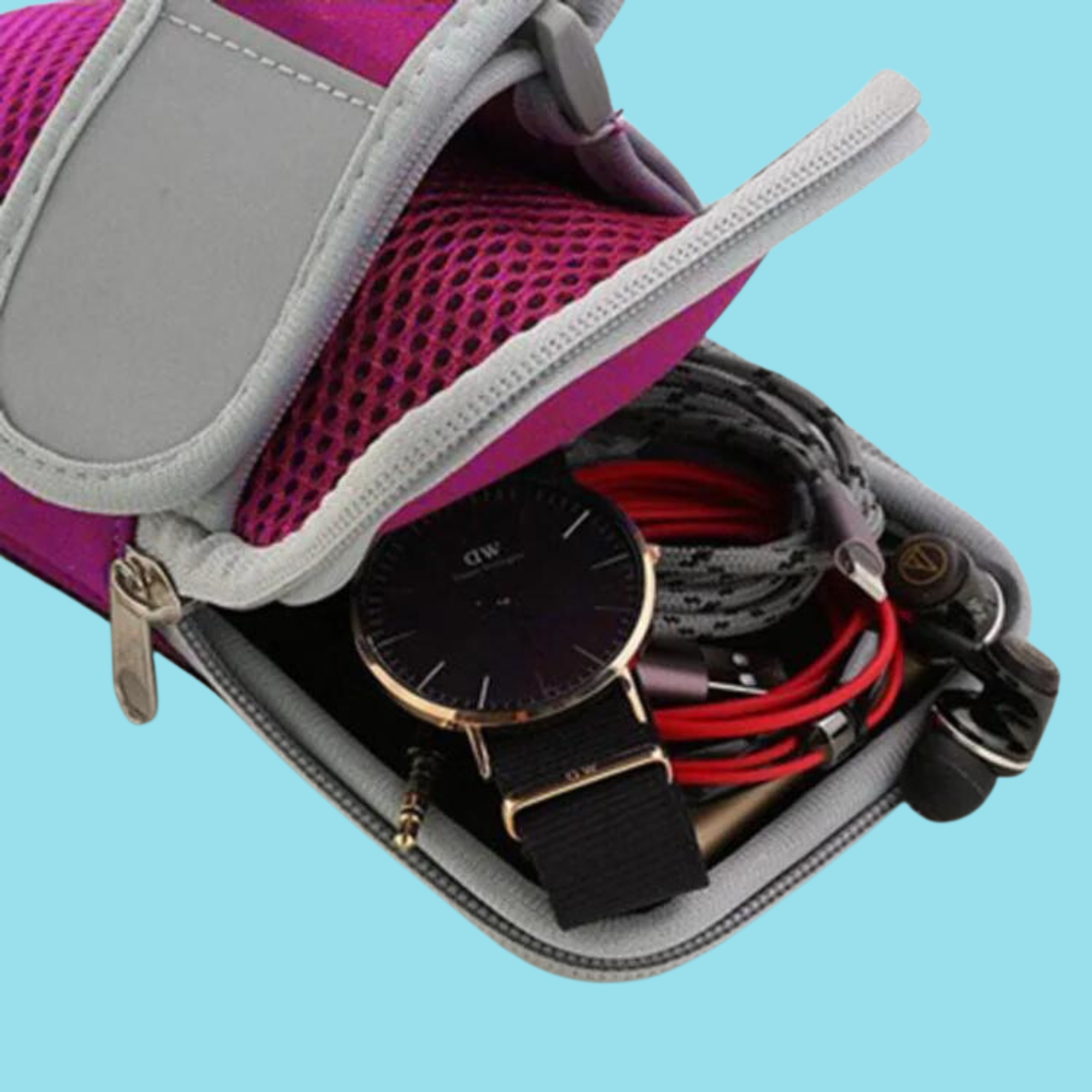 กระเป๋ารัดแขนใส่มือถือ ปั่นจักรยาน วิ่ง TAG-B นิ้ว