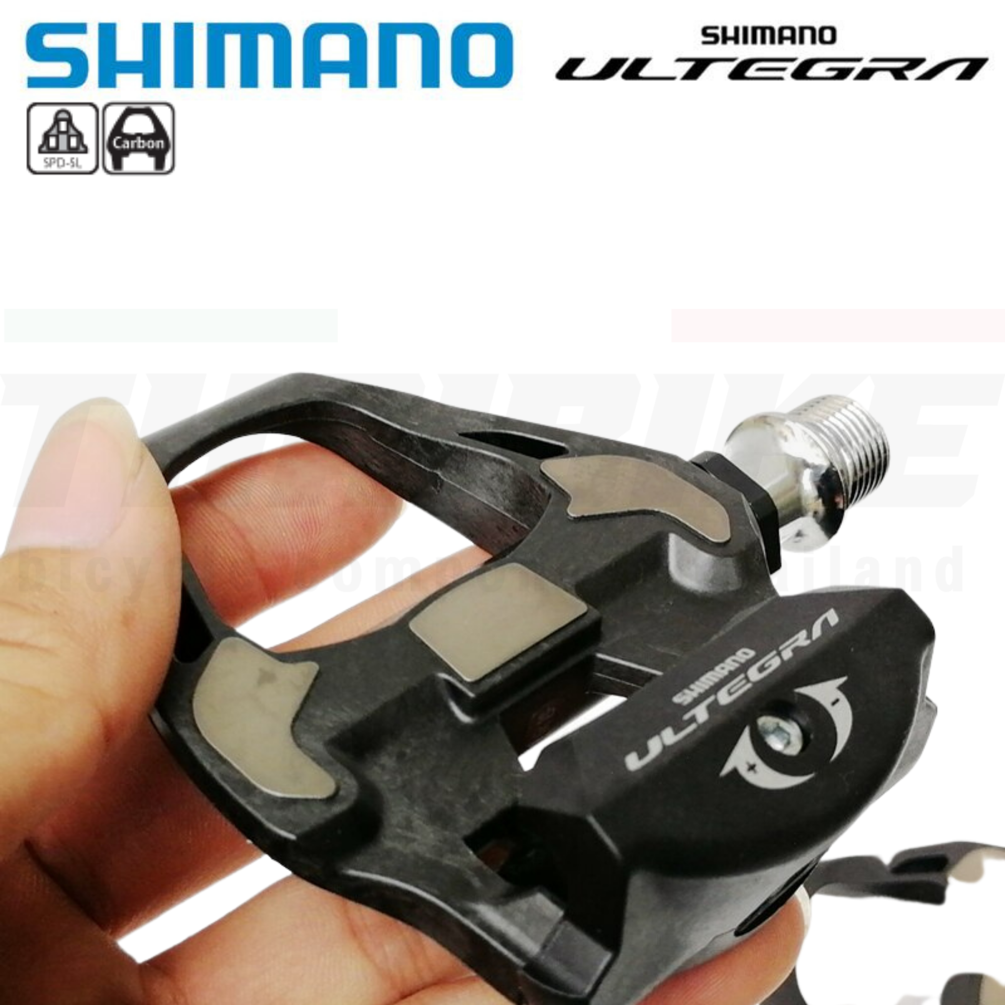 ศูนย์ไทย บันไดคลีตจักรยานเสือหมอบ SHIMANO ULTEGRA PD-R8000 มีกล่อง แถมฟรีคลีต