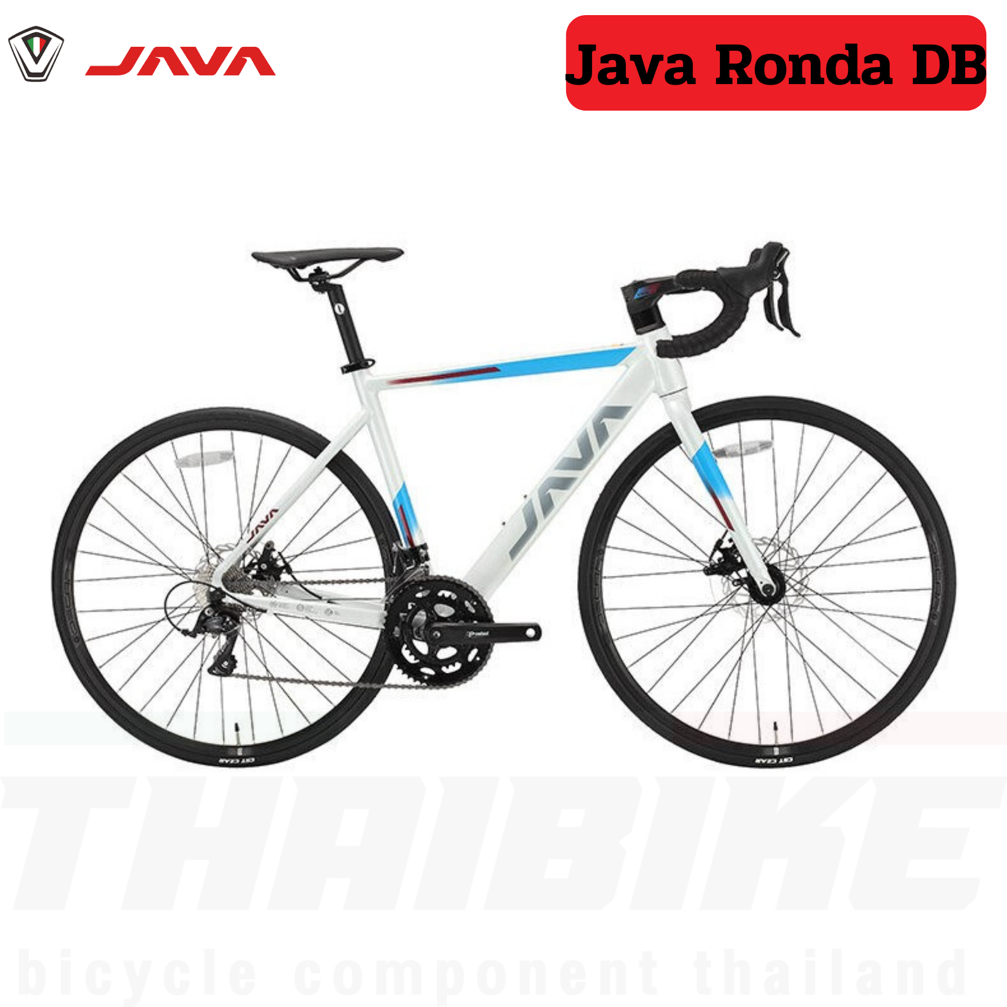 จักรยานเสือหมอบดิสก์เบรค JAVA รุ่น RONDA Integrated Aero 18SPD