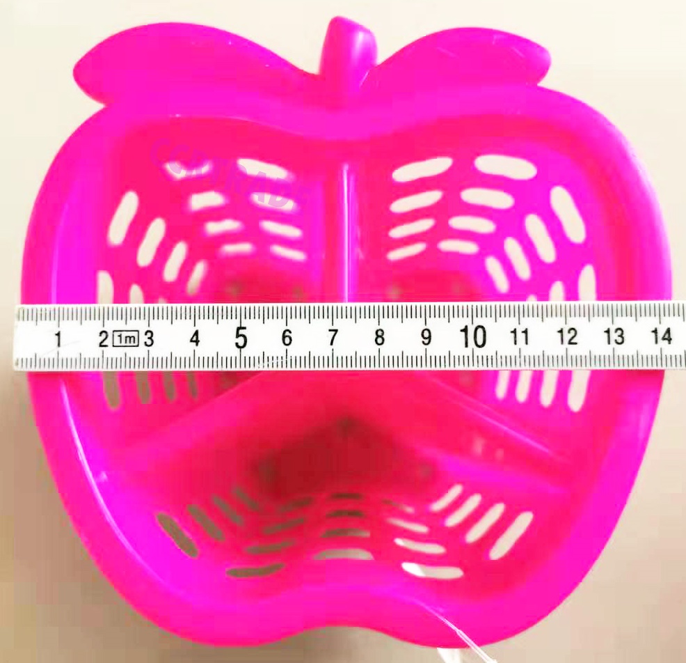 ที่ใส่ตะเกียบ 3 ช่อง แอปเปิ้ล 12x14.5 ซม.