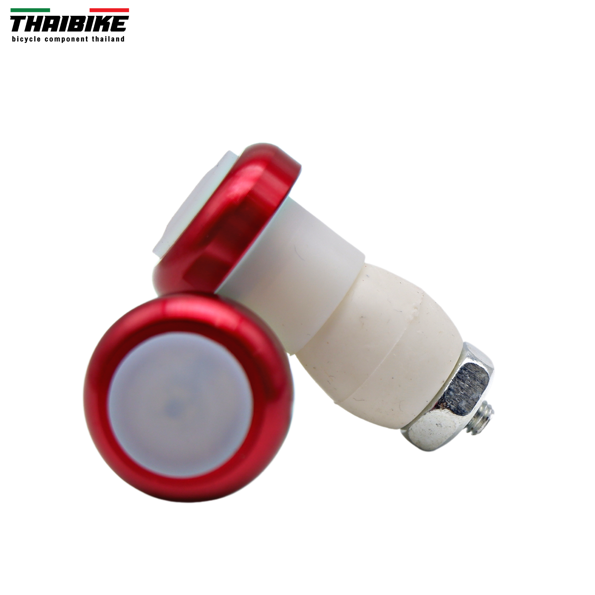 ไฟติดปลายแฮนด์จักรยาน จุกปิดปลายแอนด์จักรยานเสือหมอบ เสือภูเขา