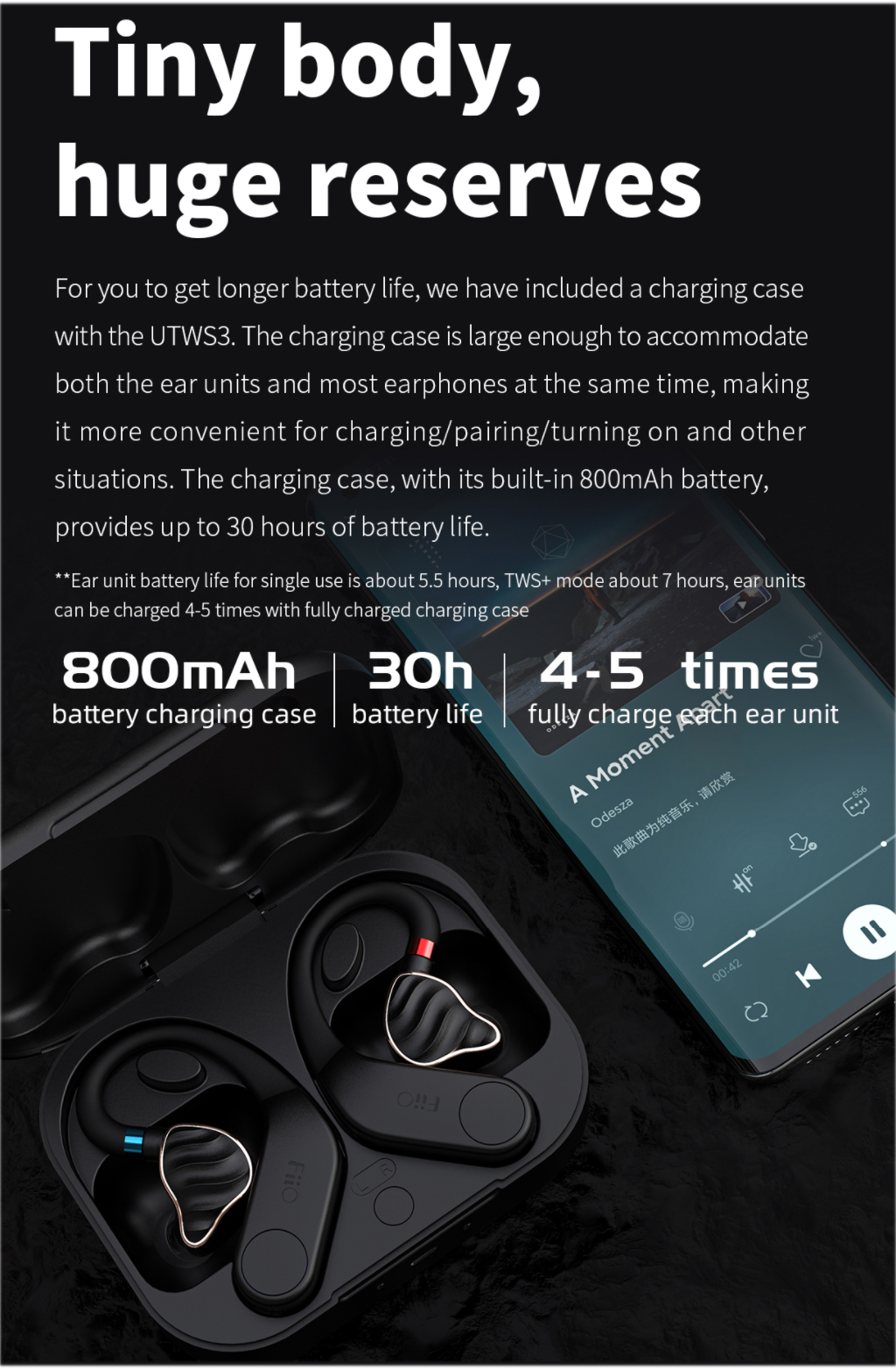 ขาย FiiO UTWS3 อะแดปเตอร์เปลี่ยนหูฟังให้รองรับ True Wireless Bluetooth