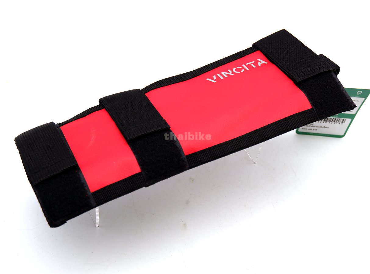 (สีแดง) VINCITA A132B มือจับเฟรมจักรยานบรอมตัน