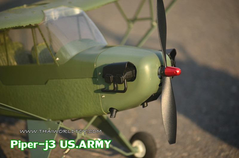 Piper J-3 ARMY 680MM. 6Gyro