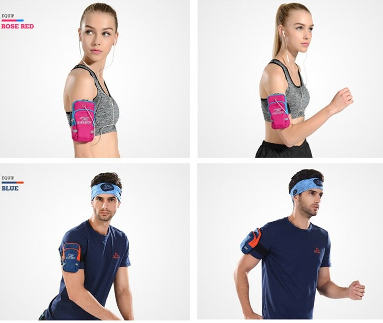 กระเป๋ารัดแขนรัดมือ ใส่มือถือ วิ่ง ปั่นจักรยาน ROBESBON