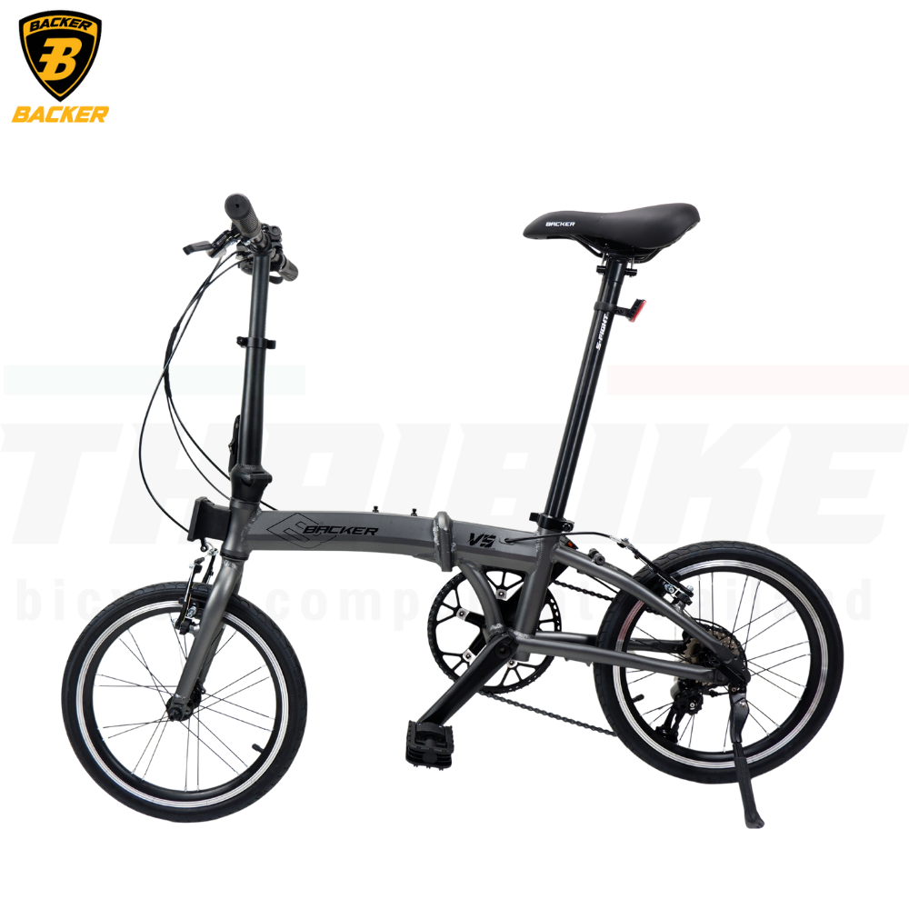 จักรยานพับ BACKER V5 16 นิ้ว - เกียร์ Shimano Claris