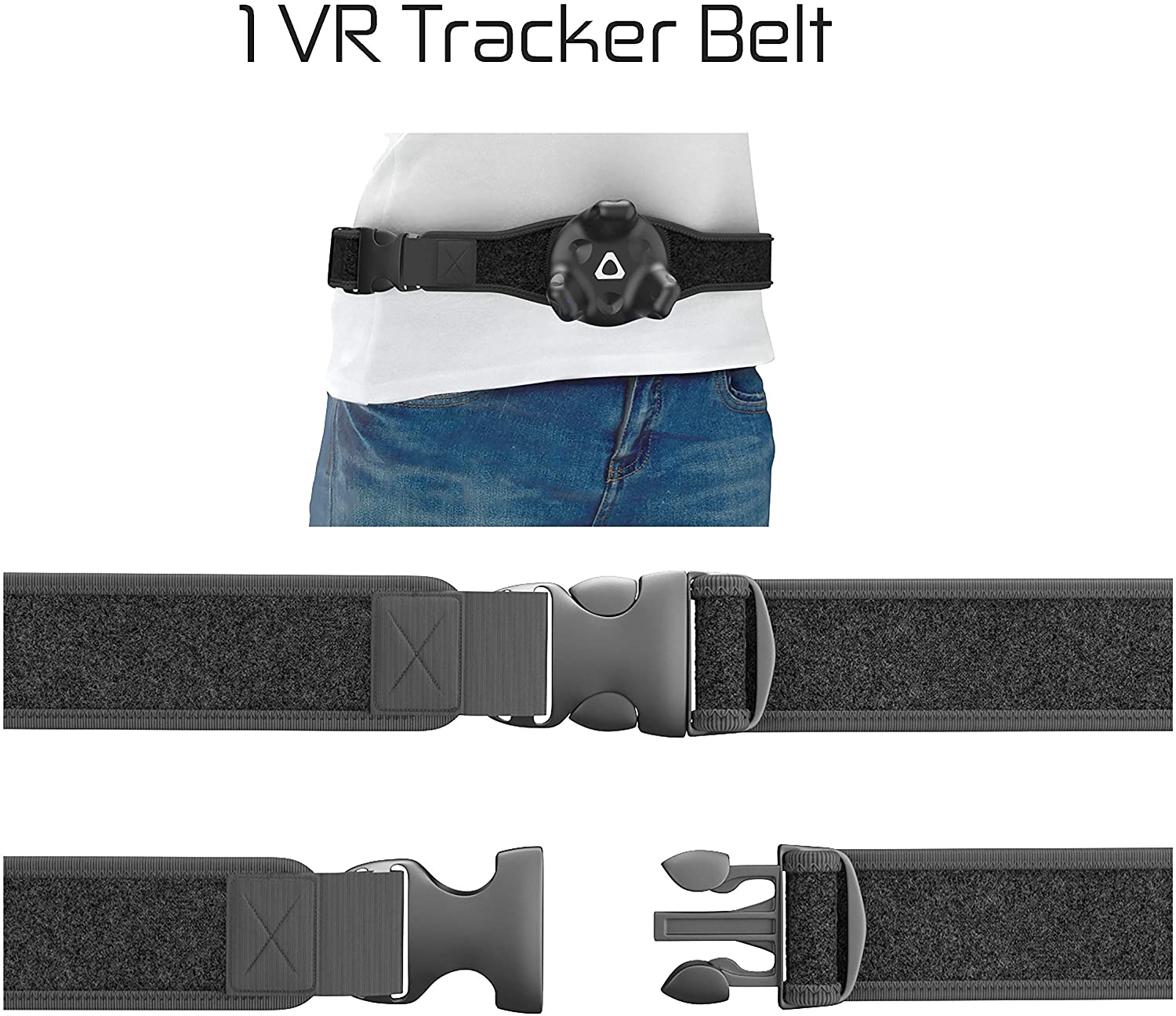 Skywin VR Tracker Belt and Tracker Strap Bundle for HTC Vive System Tracker