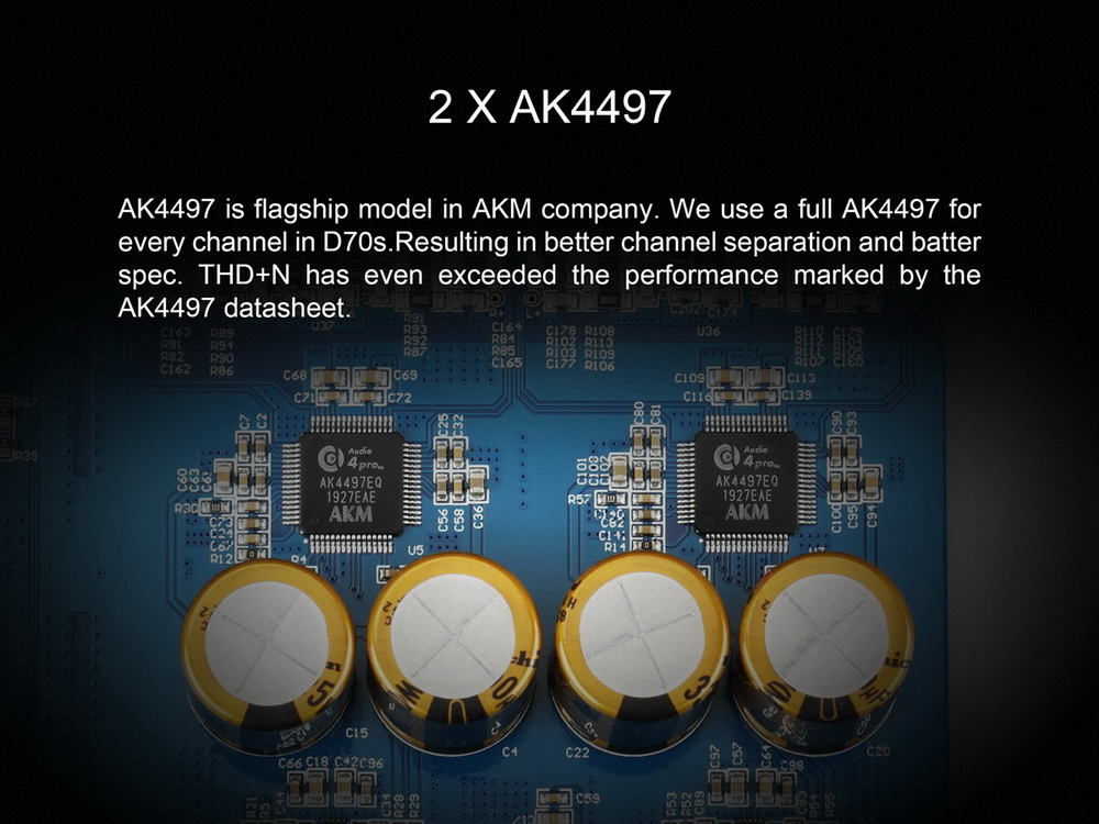 ขาย Topping D70S MQA DAC ตัวแปลงสัญญาณ แบบตั้งโต๊ะ