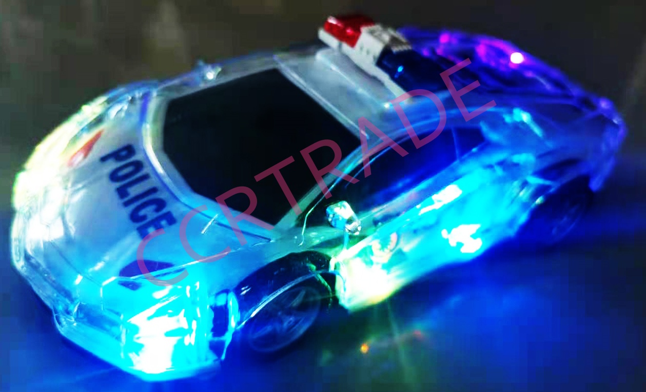 รถตำรวจบังคับใหญ่ มีไฟ+รีโมทไร้สายกล่อง 11.5x27 ซม.(1x3)