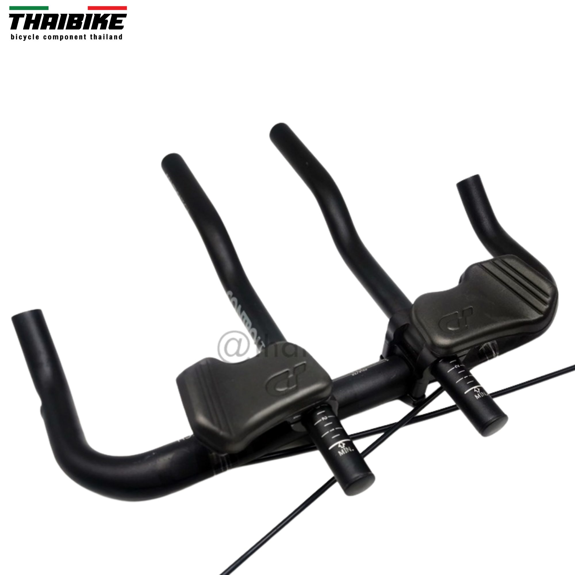 แฮนด์จักรยาน TT แบบอลูมิเนียม CONTROLTECH พร้อมแอร์โร่บาร์