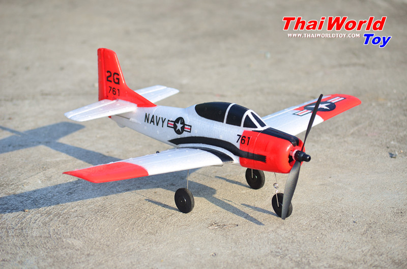 T-28Trojan 4ch Mini Rc 6G