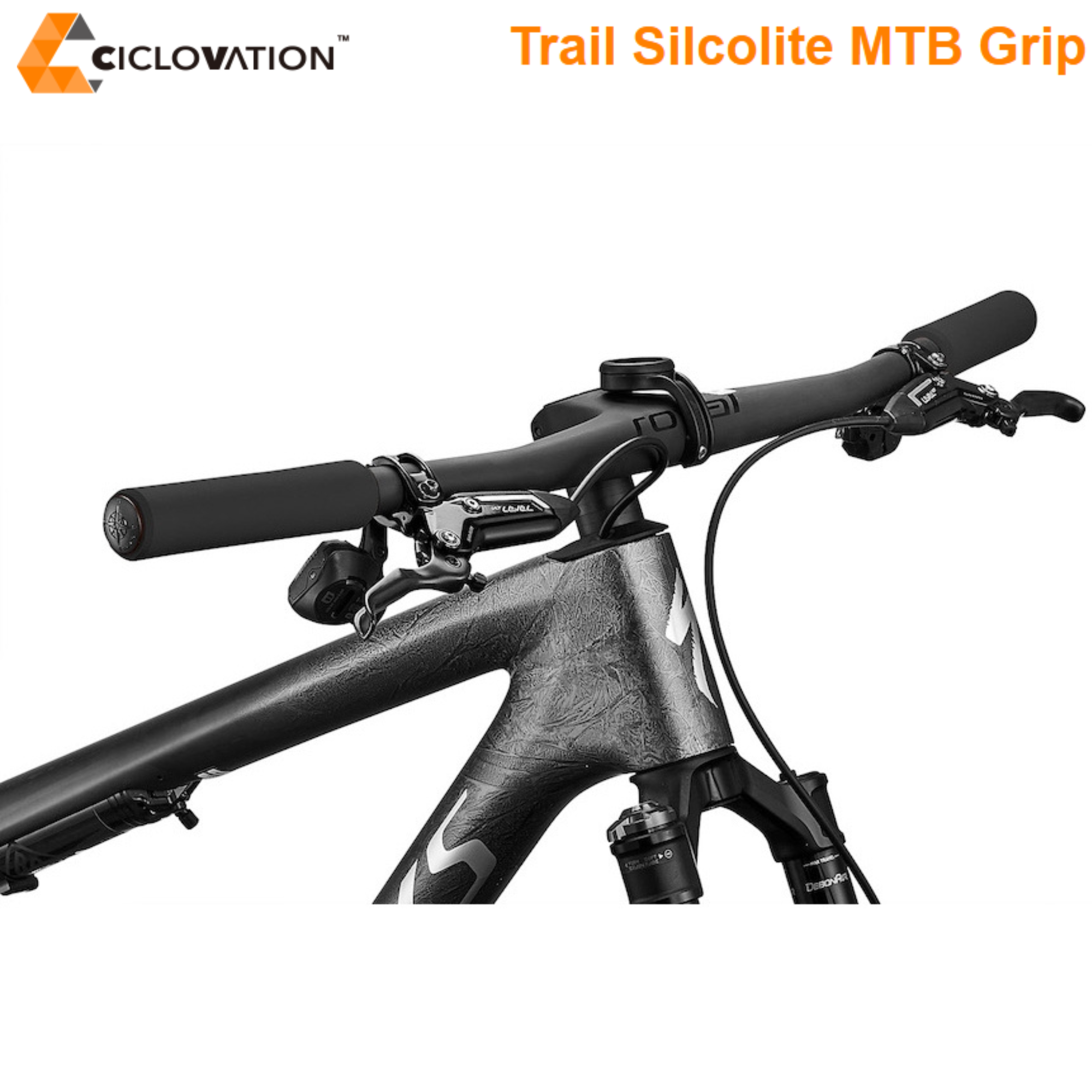 ปลอกแฮนด์จักรยาน Foam Silicone CICLOVATION Trail Silcolite MTB Grip