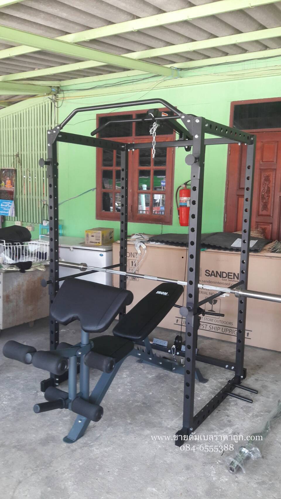Power rack โครงเต็ม รุ่น 707