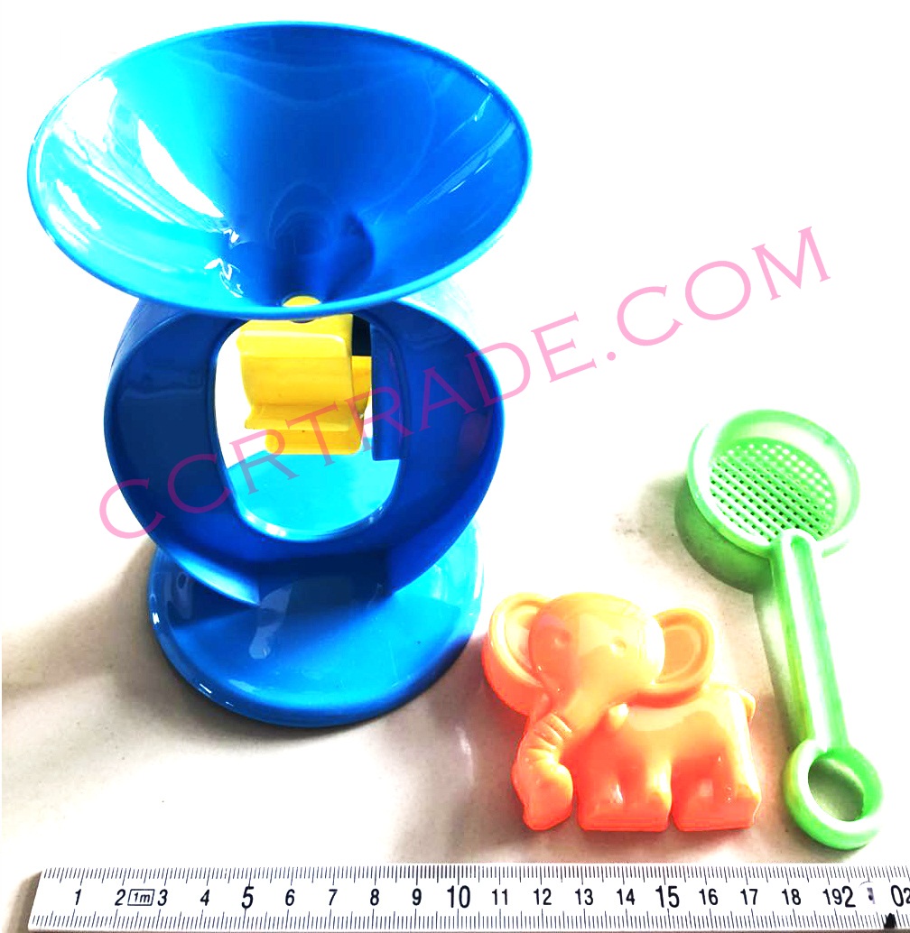 กังหันเล่นทรายจัมโบ้ ถุงตาข่าย 15.5 ซม.