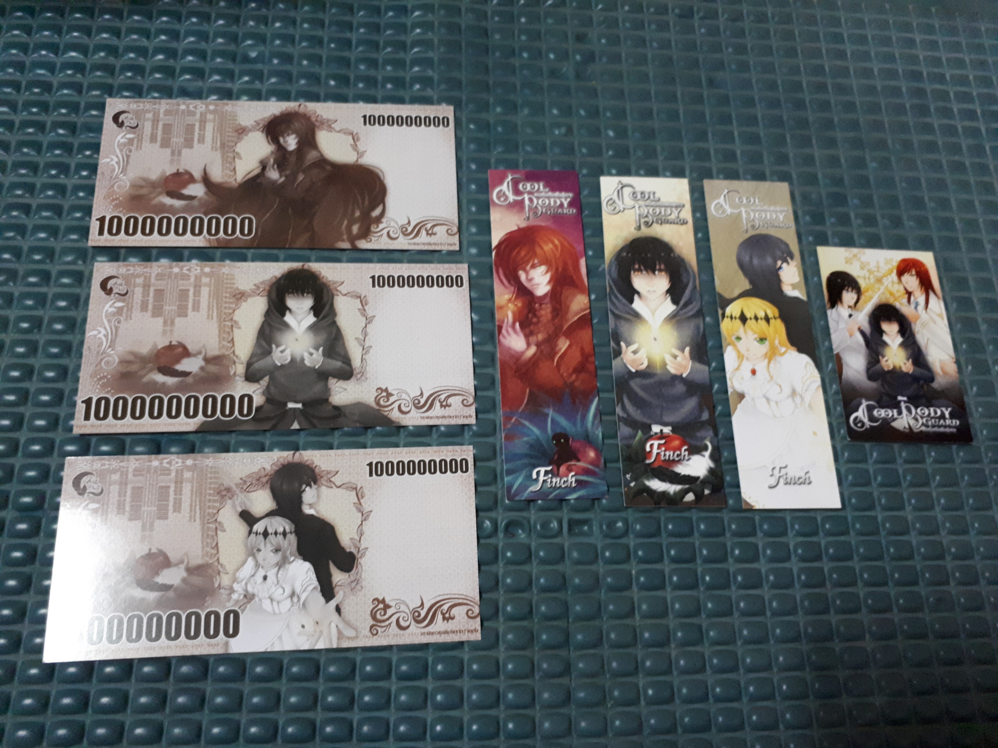 การ์ด+ที่คั่น คนคุ้มกันพันธุ์เทวะ