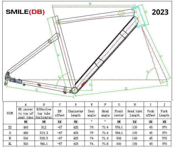 จักรยานเสือหมอบ อลูเบา TWITER รุ่น SMILE SHIMANO CLARIS(2023)/RS24SPD