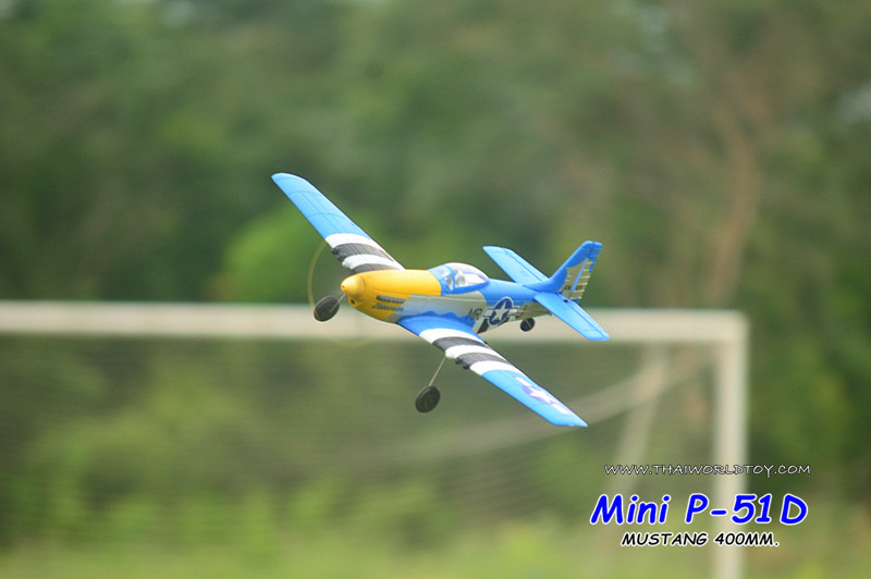 Mini P-51D Mustang 6G 400MM.