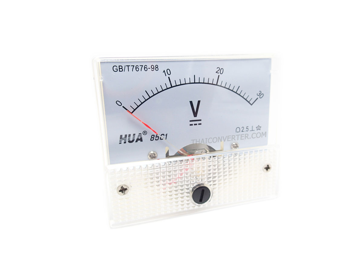 DC Analog Voltmeter 0-30V