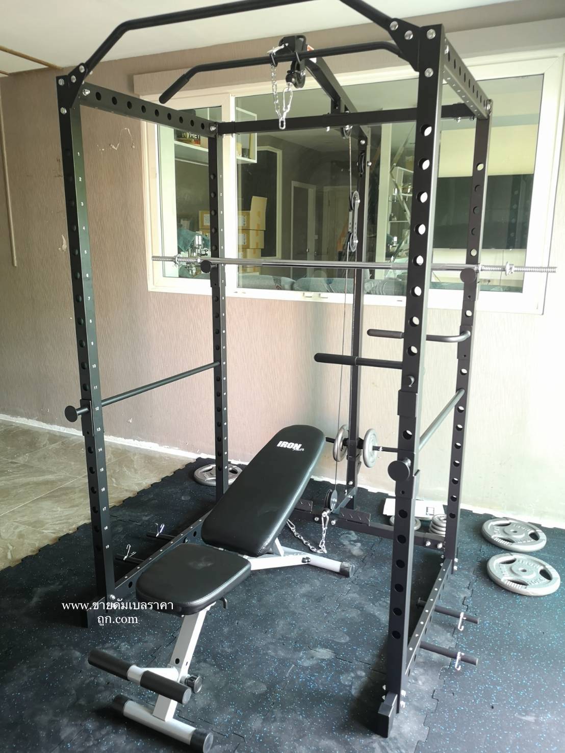 Power rack โครงเต็ม รุ่น 707