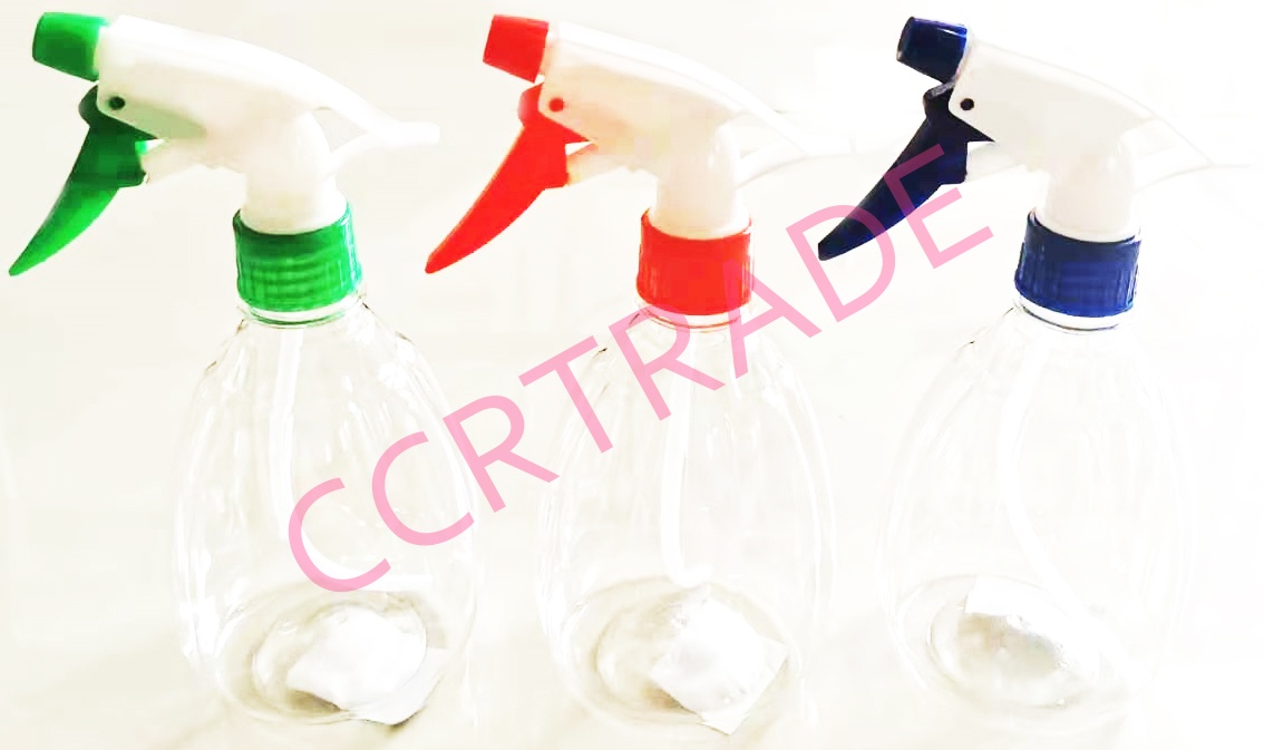 ขวดสเปร์ยสีใส 8x20.5 ซม.(500 ML.)