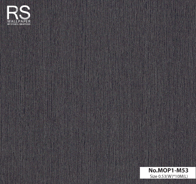วอลเปเปอร์สีม่วงเข้มอมดำ No.MOP1-M53