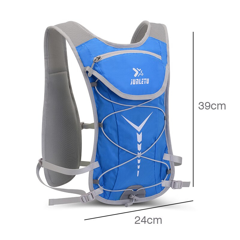 เป้น้ำปั่นจักรยาน JUNLETU เดินป่า วิ่ง พร้อมถุงน้ำขนาด 2 ลิตร