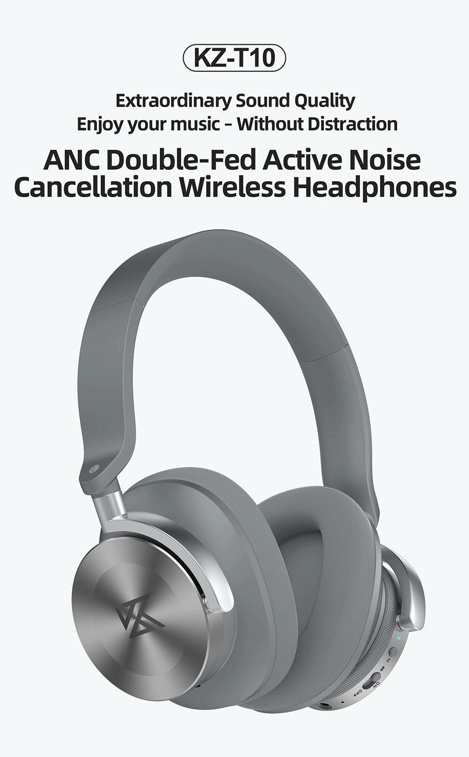 ขาย KZ T10 หูฟังไร้สาย Wireless Headphones รองรับ Bluetooth 5.0