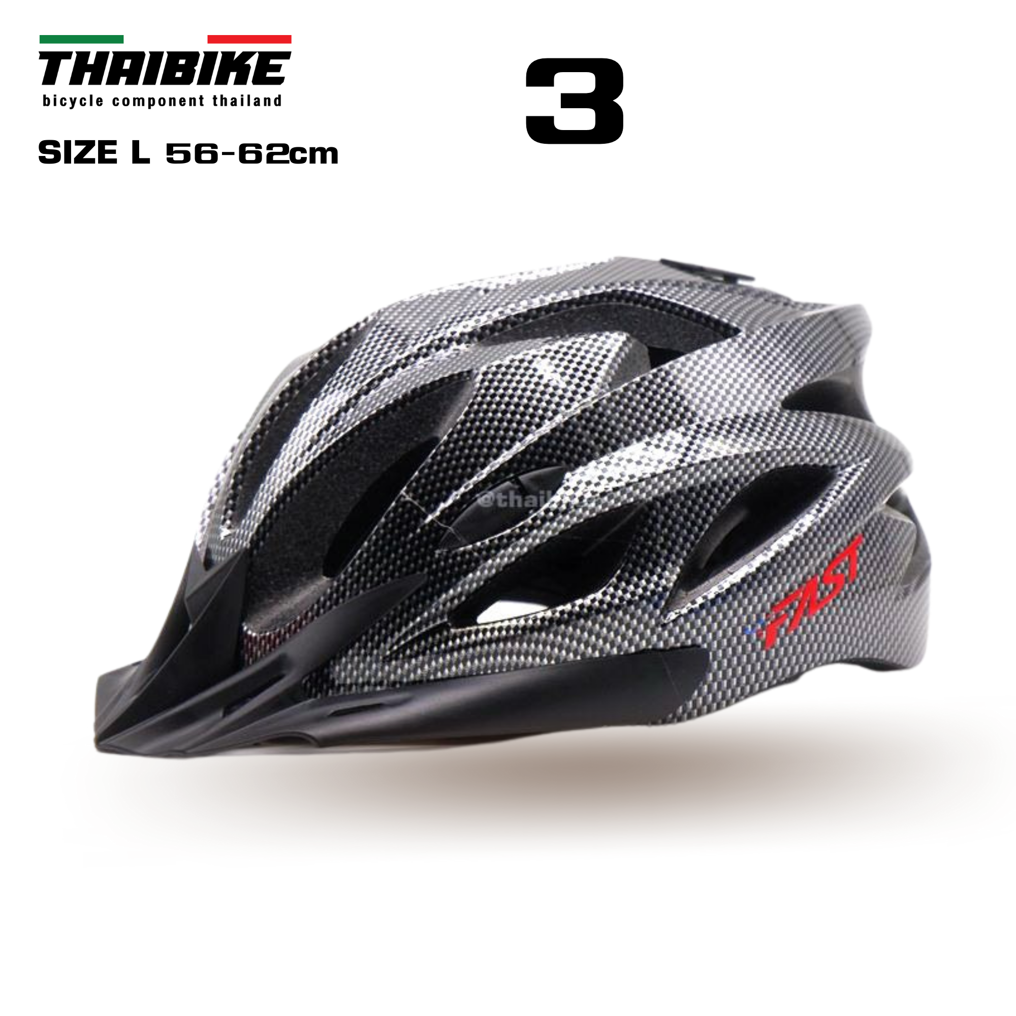 หมวกกันน็อคจักรยานเสือหมอบ เสือภูเขา NEW FAST งานอินโมล มีกันแดด งานดี