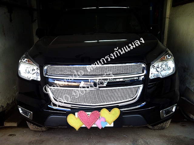 ตะแกรงรุ่น CHEVROLET COLORADO สีเงิน (นัดติดตั้งหน้างานเท่านั้น)