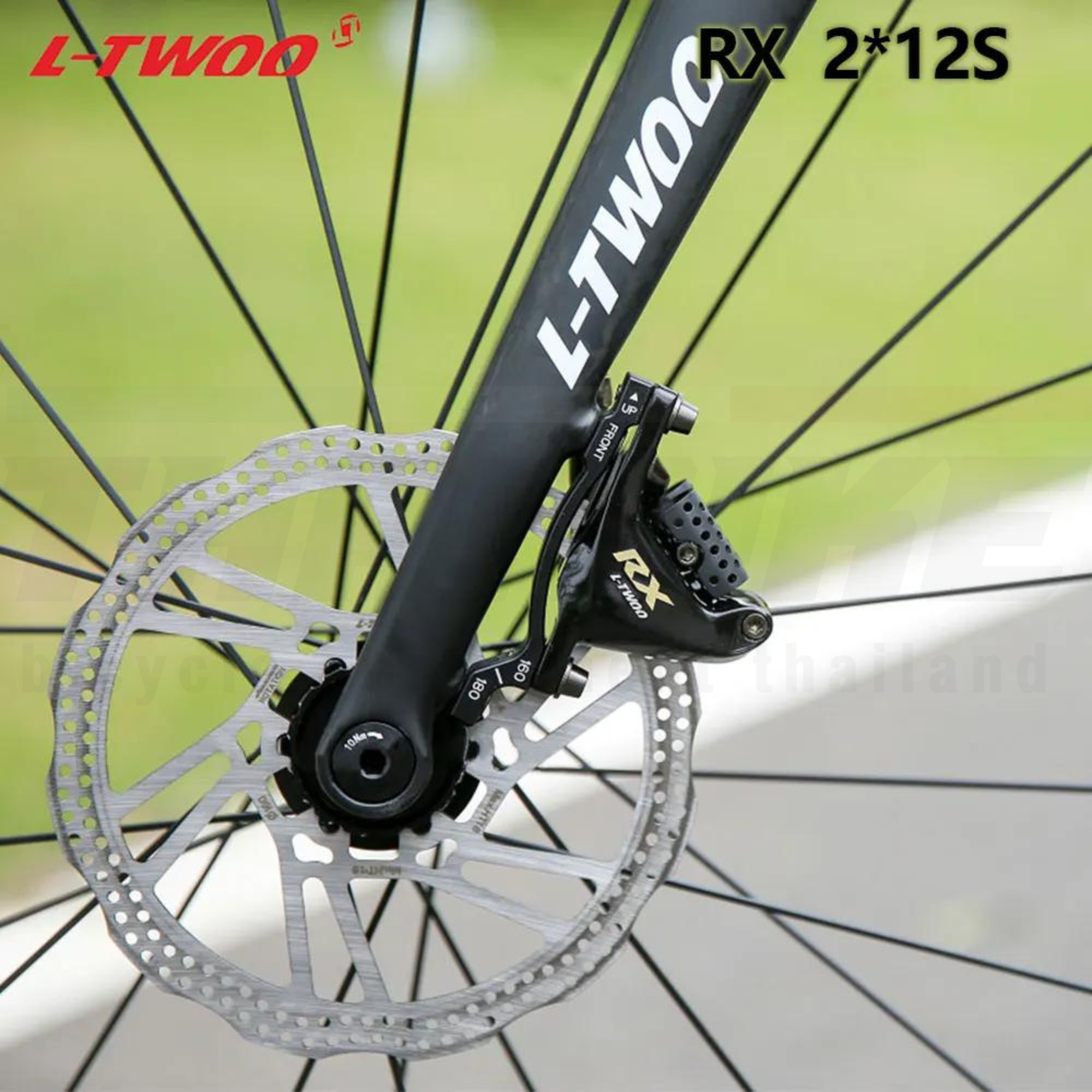 ชุดเกียร์ดิสเบรคน้ำมันจักรยานเสือหมอบ 24SPD LTWOO RX 2x12 คาร์บอนเวอร์ชั่น