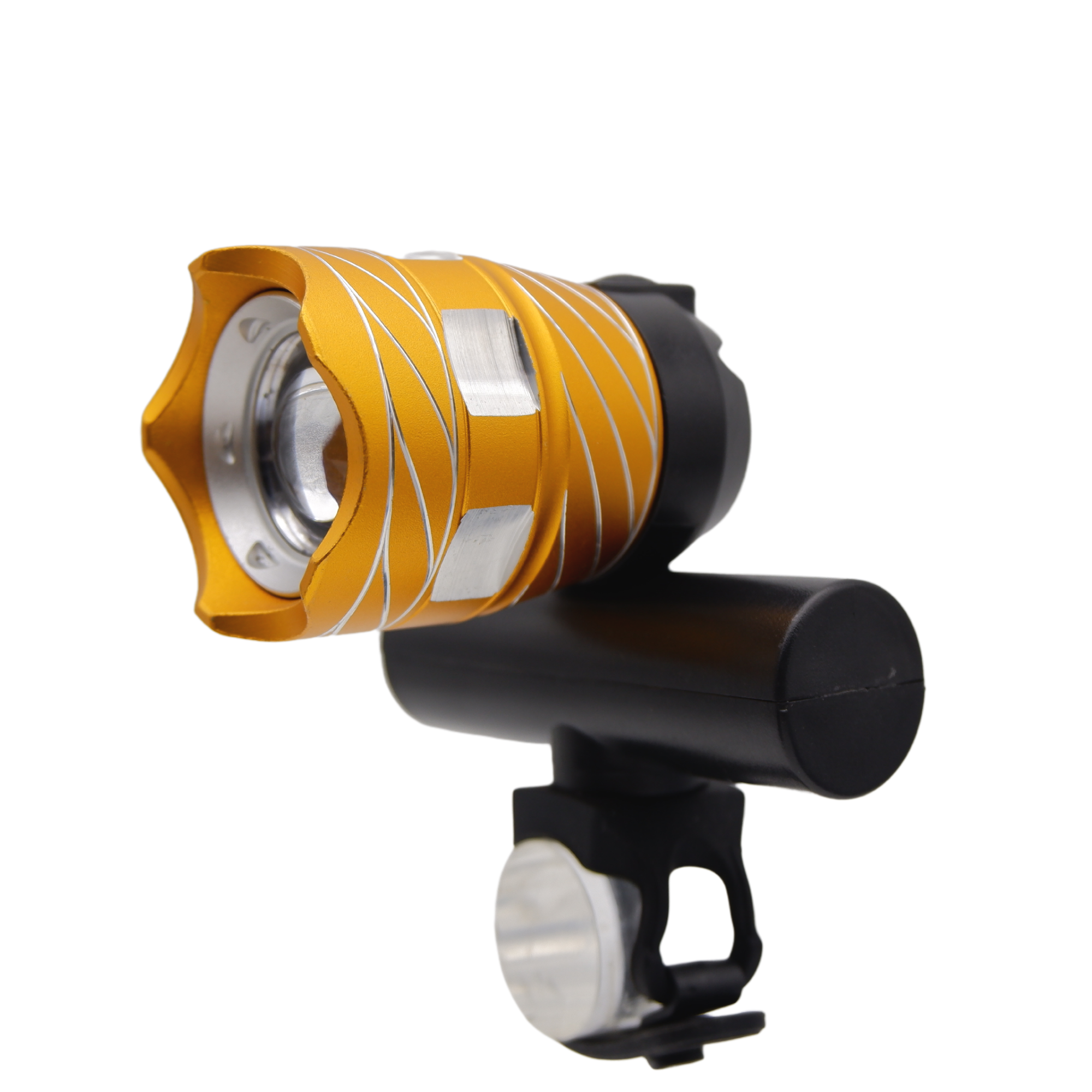 ไฟหน้าจักรยานชาร์จ USB ZK30 ปรับซูมได้