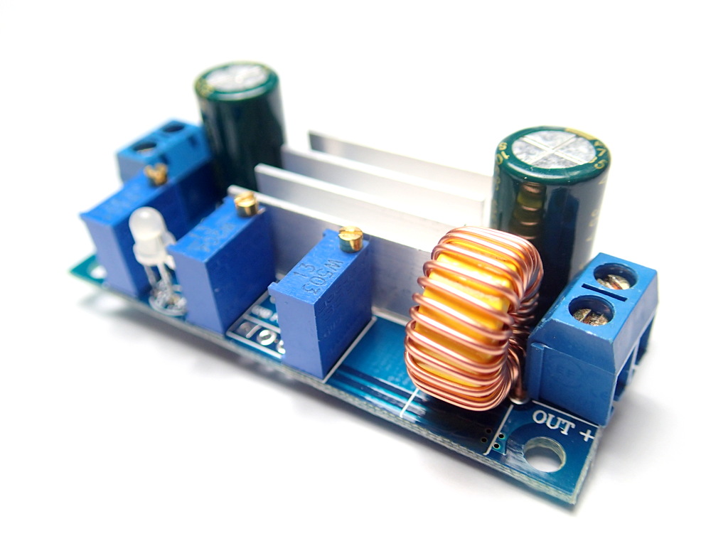 DC Step-Down Constant Current/Constant Voltage [4.5-30V to 0.8-30V] 5A