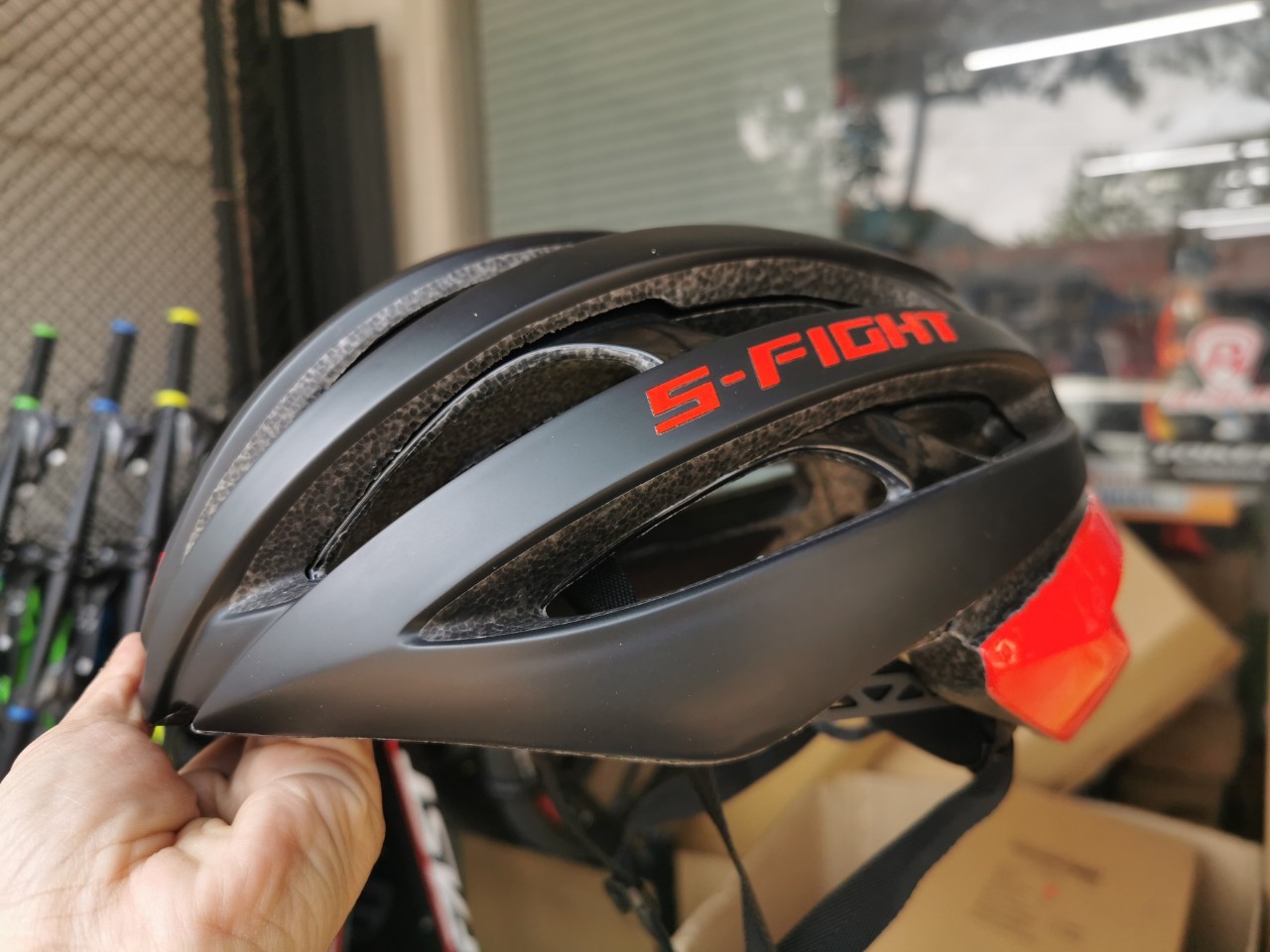 หมวกกันน็อคจักรยาน S-Fight รุ่น GH-15 หมวก 2 ชั้น เพิ่มความสวยงาม และทนทาน