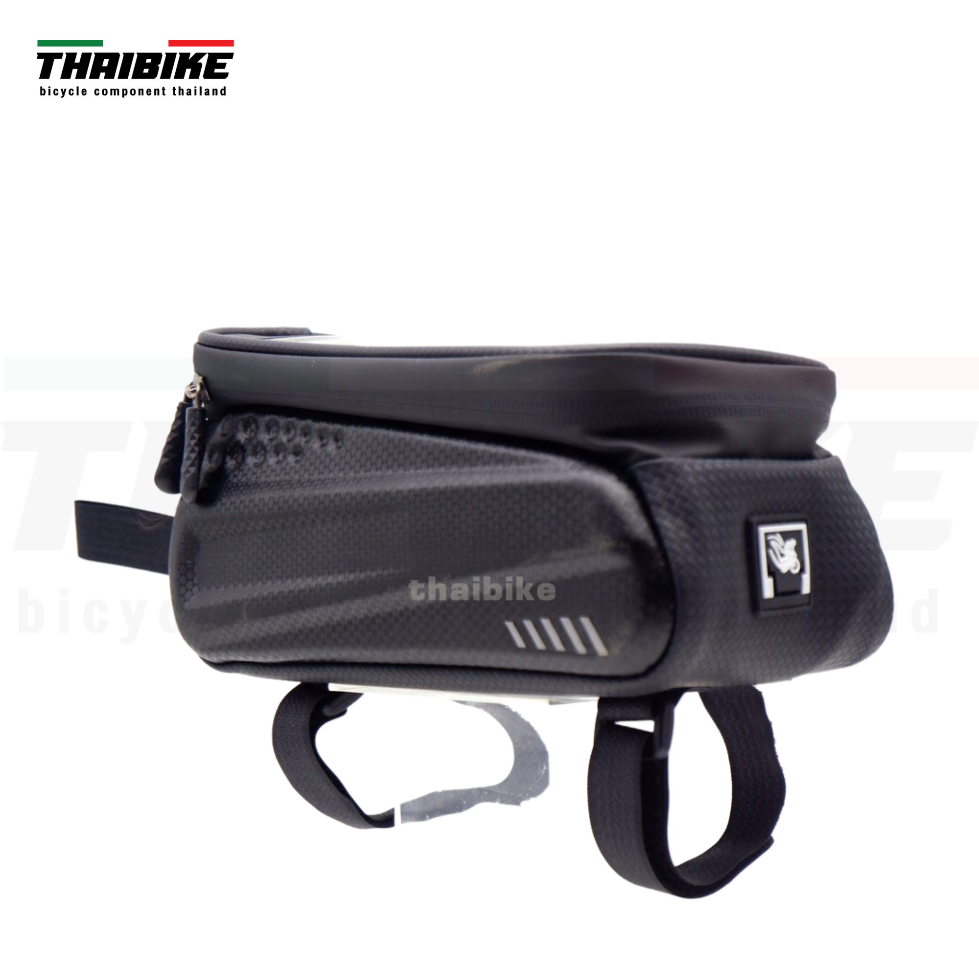 กระเป๋าพาดเฟรมจักรยานเสือภูเขา เสือหมอบ THAIBIKE ลายคาร์บอน
