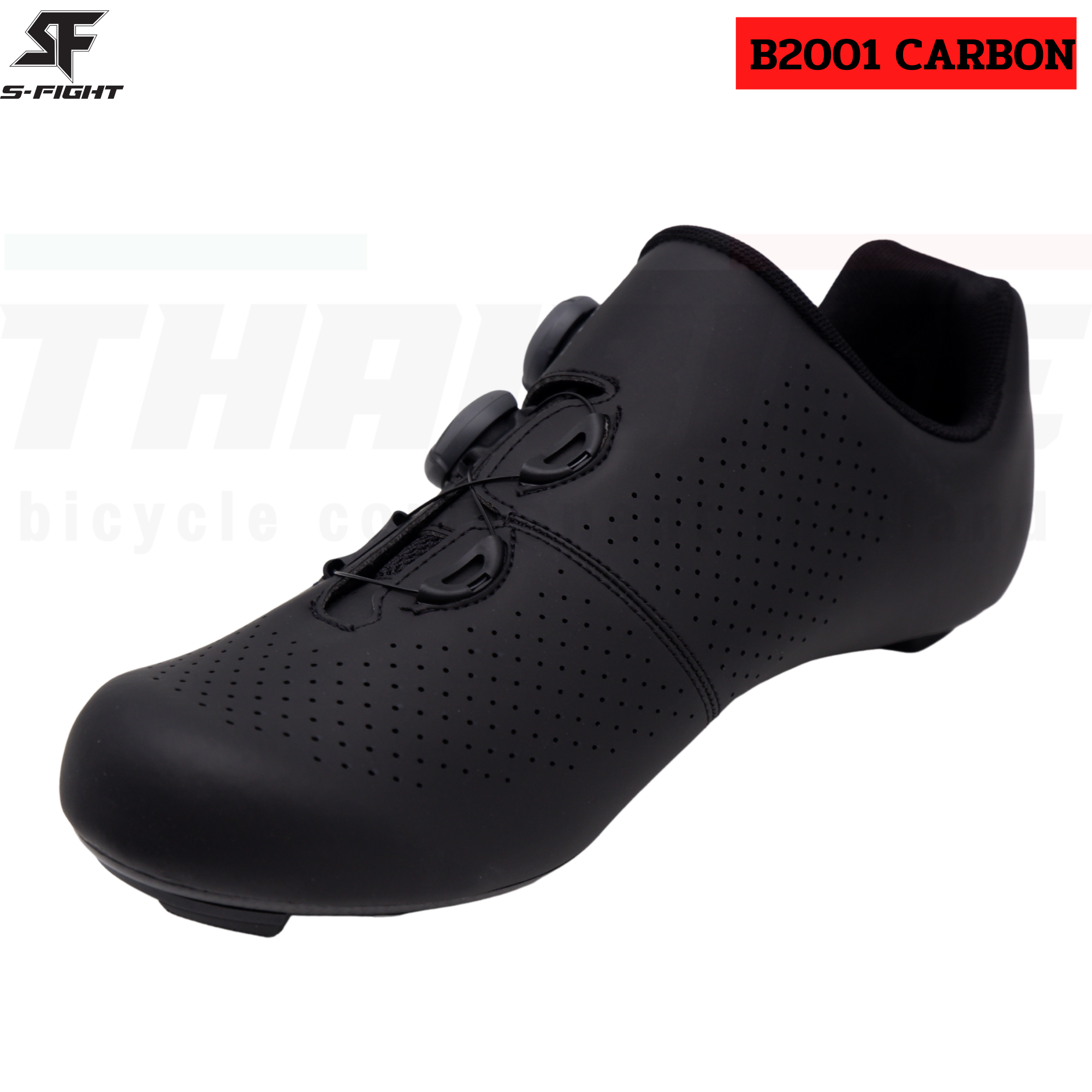 รองเท้าปั่นจักรยาน S-Fight รุ่น B2001 CARBON พื้นคาร์บอน