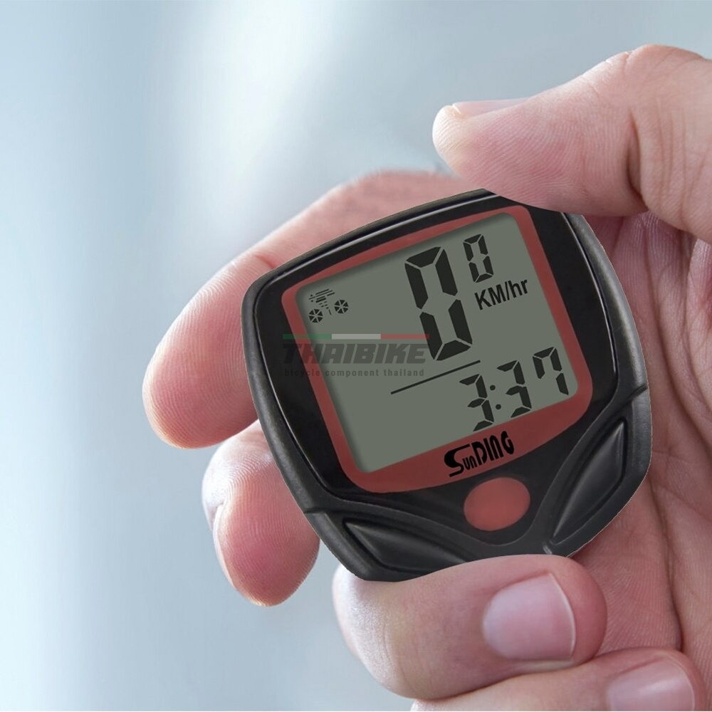 ถูกที่สุด ไมล์จักรยาน SUNDING มีสาย วัดความเร็ว ระยะทางจักรยาน