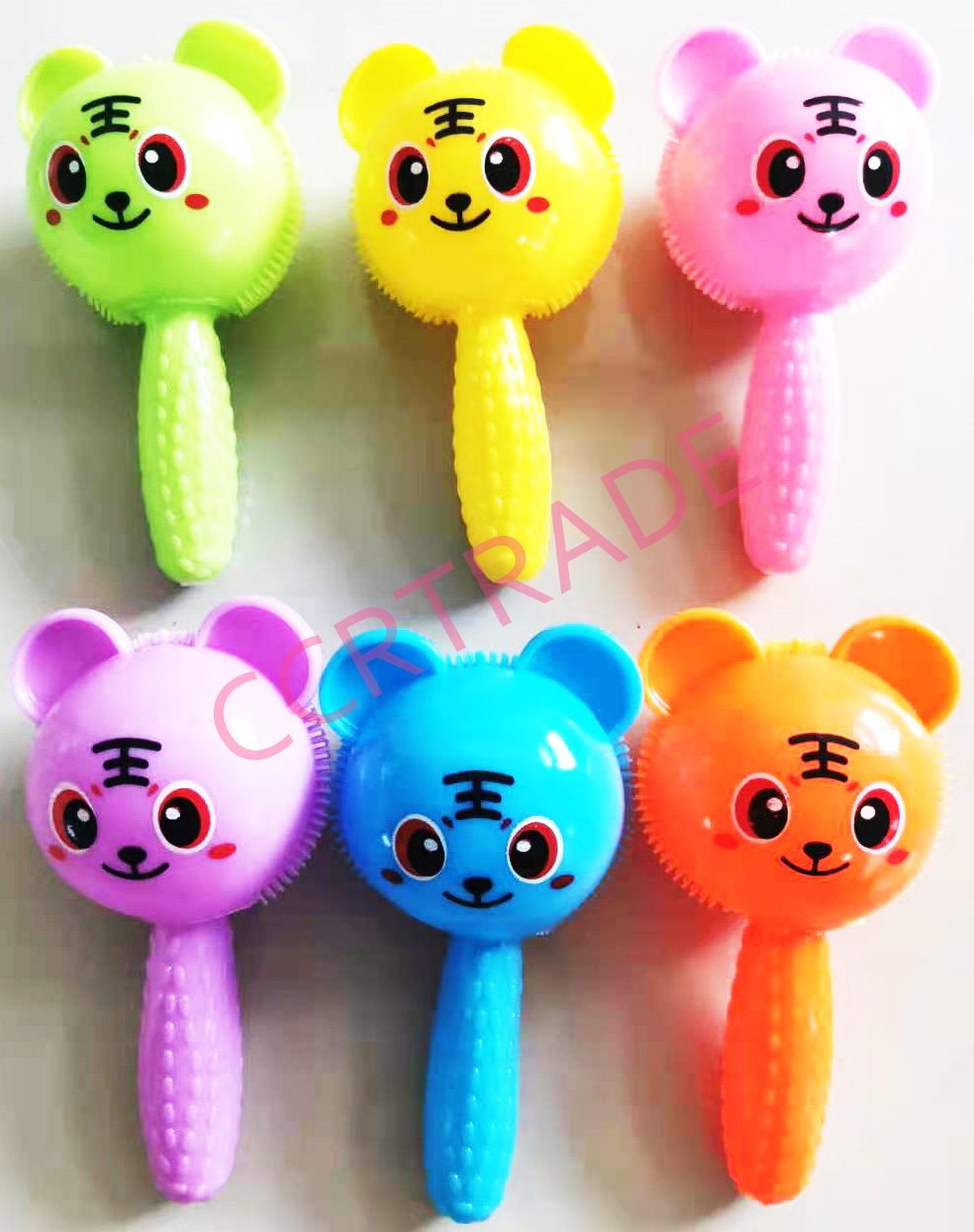 คทาเสือมือบีบ มีเสียง มีไฟถาด 35.5 ซม.