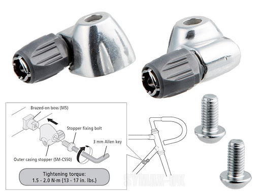 น๊อตตั้งสายมือเกียร์จักรยานเสือหมอบ, SHIMANO SMCS50