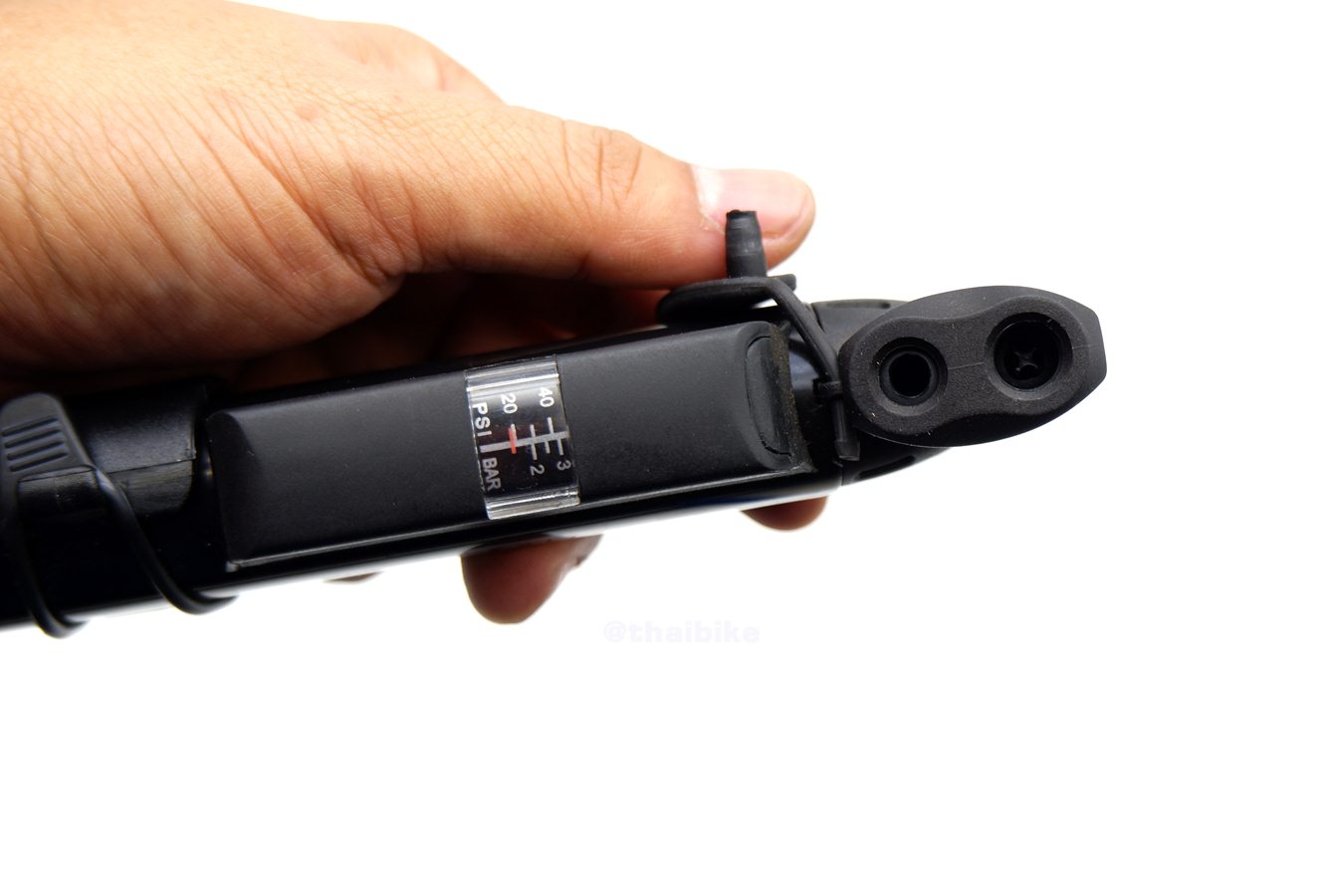 สูบจักรยานแบบพกพา beto mini CLD-027G มีเกจ์วัด