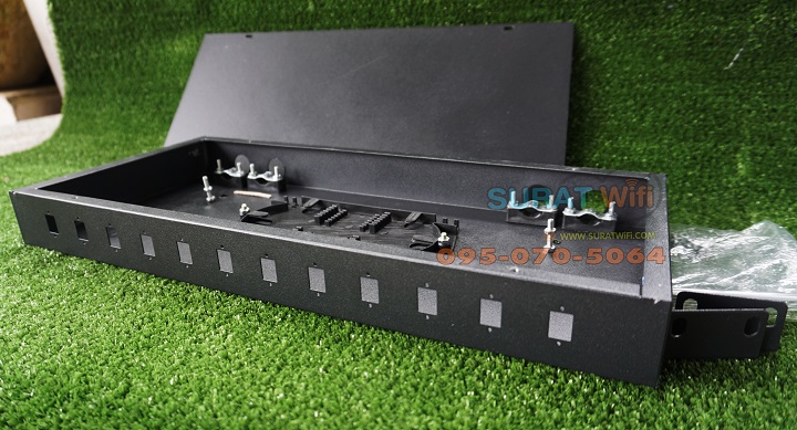 Rack mount SC กล่องแยกสายใยแก้ว 12/24 ช่อง