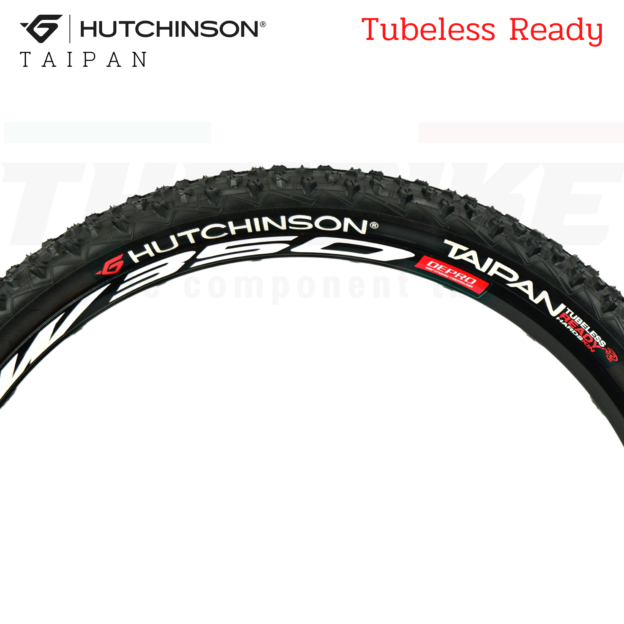 ยางนอกจักรยานขอบพับเสือภูเขา HUTCHINSON TAIPAN 26X2.1 27.5X2.1 29X2.1 TUBELESS