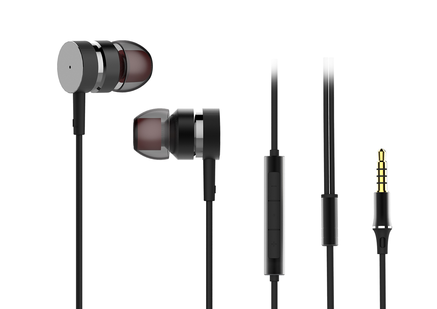 ขาย Magaosi M1 หูฟังไฮบริด 2 ไดรเวอร์ (1BA 1Dynamic) บอดี้โลหะหรู ไดรเวอร์ Titanium