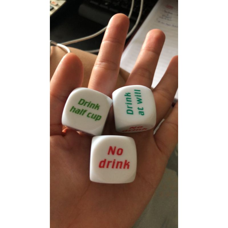 ลูกเต๋ากินเหล้า ลูกเต๋าปาร์ตี้💯 ลูกเต๋าวงเหล้า💥 พร้อมส่งจากไทย💥