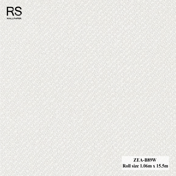 วอลเปเปอร์ลายผ้า พื้นสีครีม ZEA-B89W
