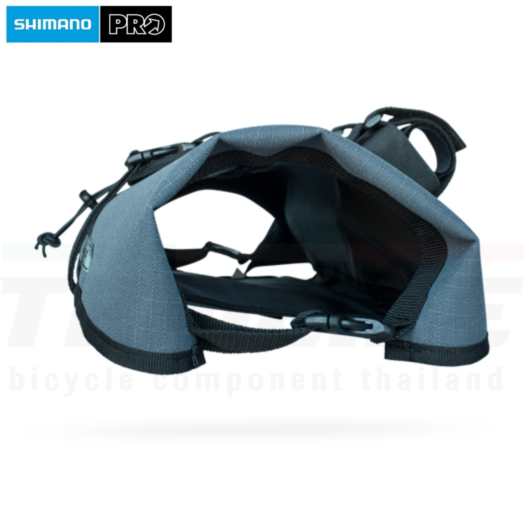 กระเป๋าหน้าแฮนด์จักรยานเสือหมอบ ทัวร์ริ่ง กราเวล SHIMANO PRO GRAVEL, ขนาด 8L