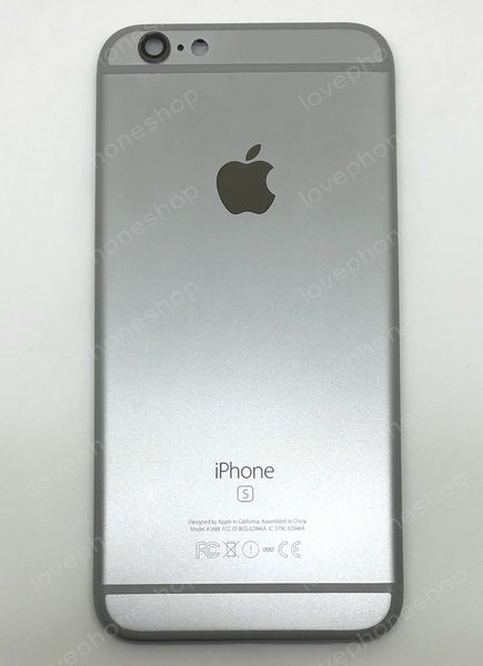 ชุดฝาหลัง (back housing) iPhone 6S สีเทาดำ (ส่งฟรี)