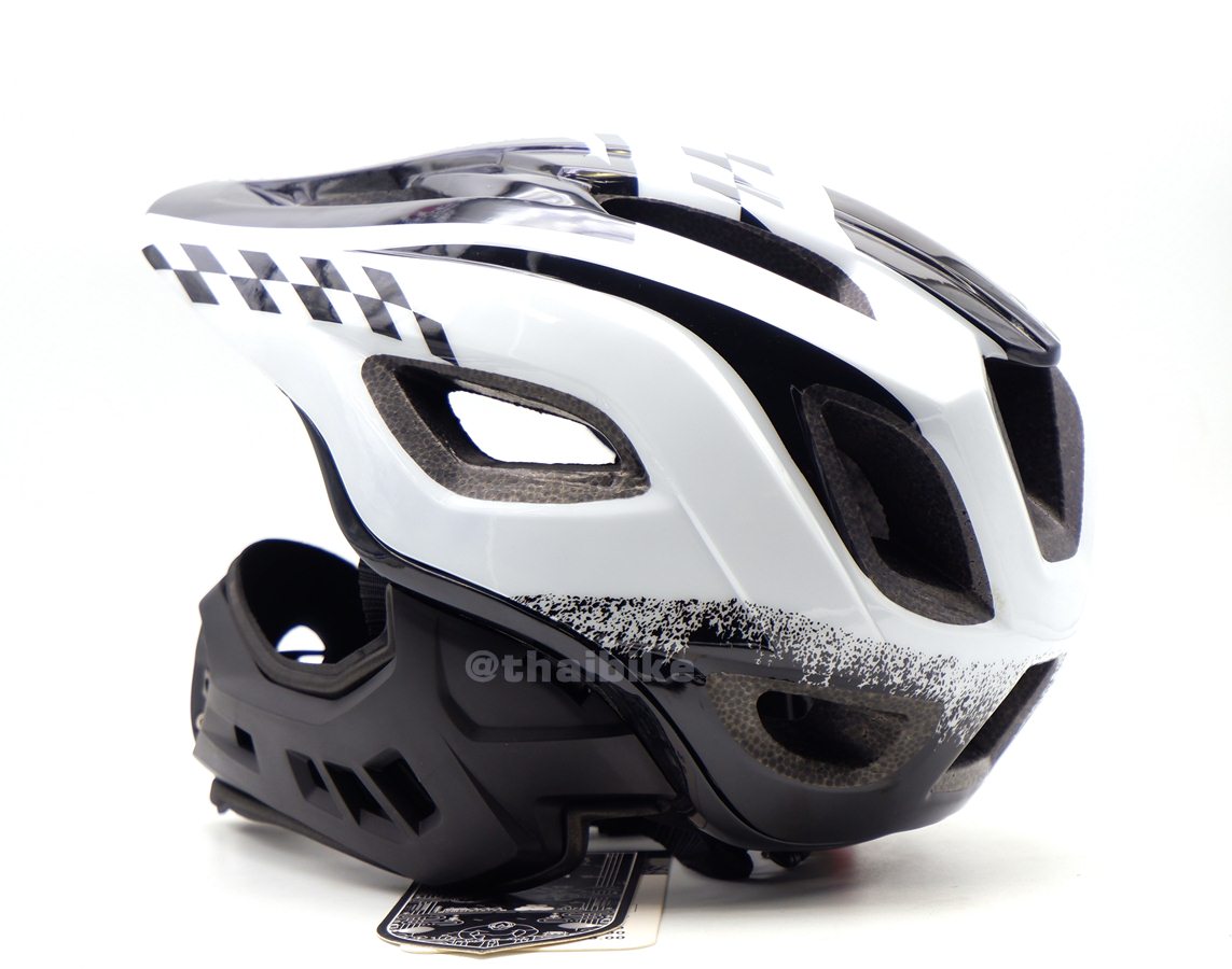 หมวกกันน็อคจักรยานแบบเต็มใบ หมวกผู้ใหญ่ THAIBIKE CIGNA มีกล่อง มีไฟ
