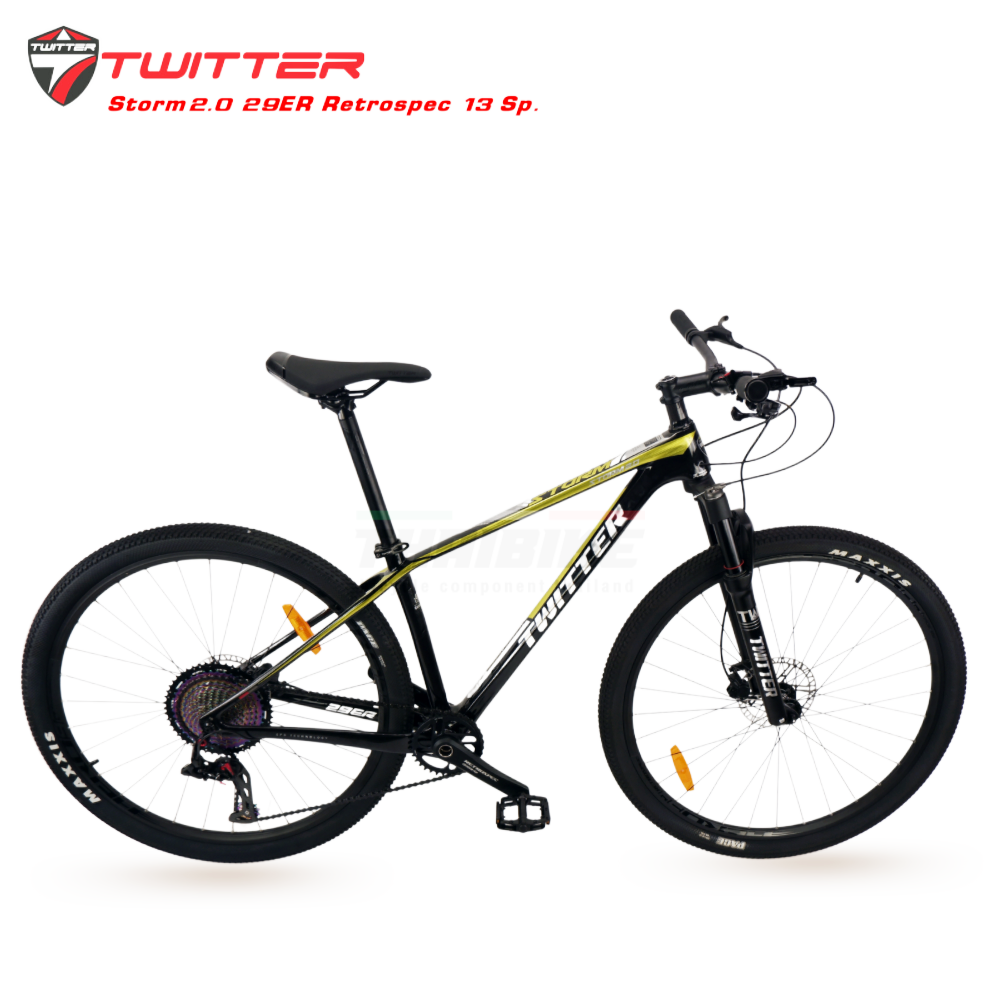 13 เกียร์ มาใหม่ จักรยานเสือภูเขาล้อ 29 นิ้ว TWI.TTER รุ่น STORM 13Sp. (2021)