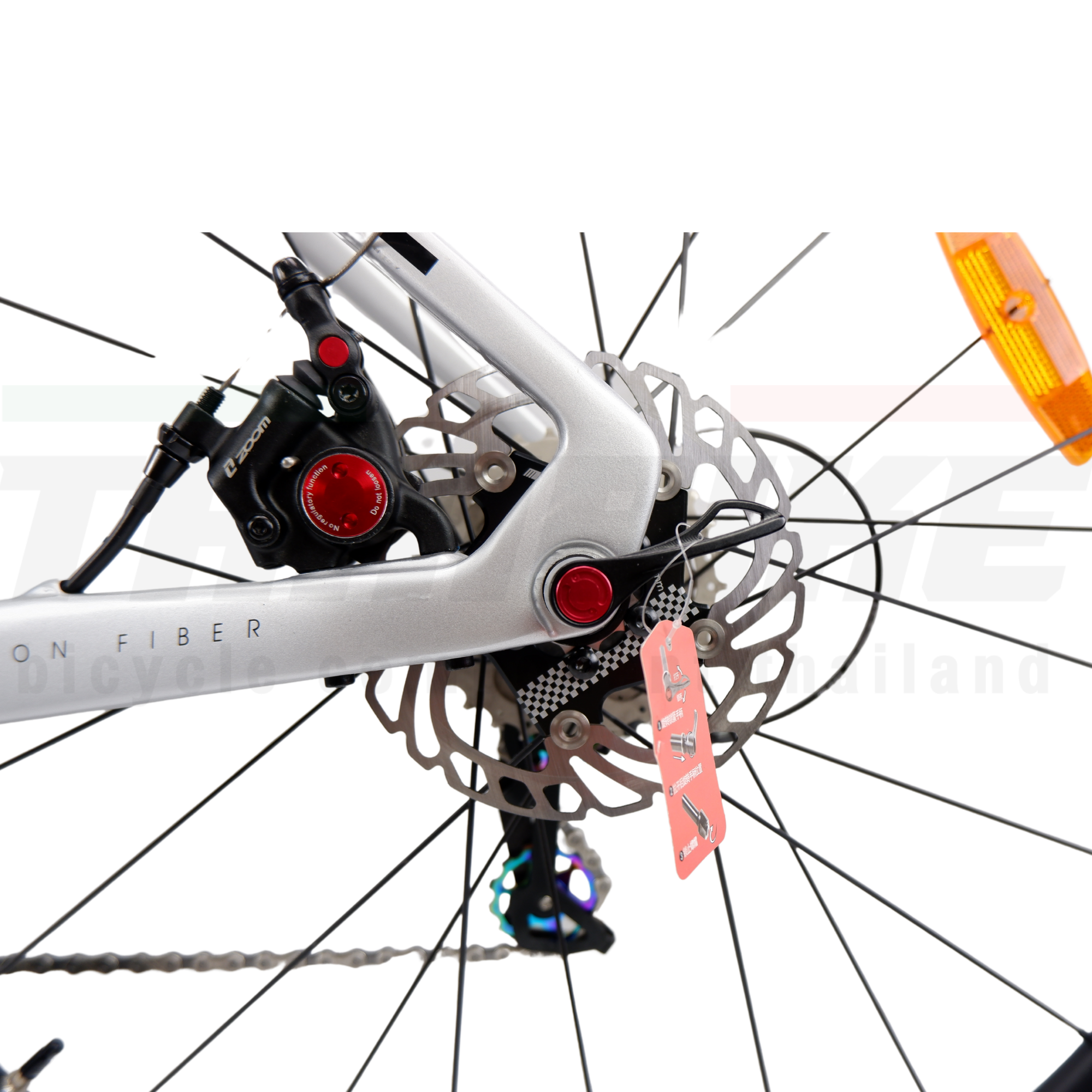 จักรยานเสือหมอบล้อคาร์บอน ดิสเบรค T.WITTER รุ่น R10 DB RS 22 Sp.ล้อคาร์บอน ล้ออลู